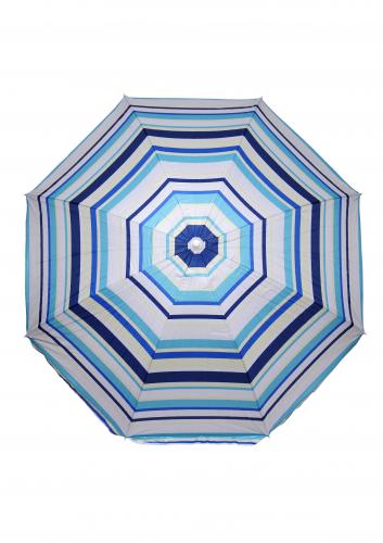 Зонт пляжный фольгированный (200см) 6 расцветок 12шт/упак ZHU-200 (расцветка 4) - фото 12
